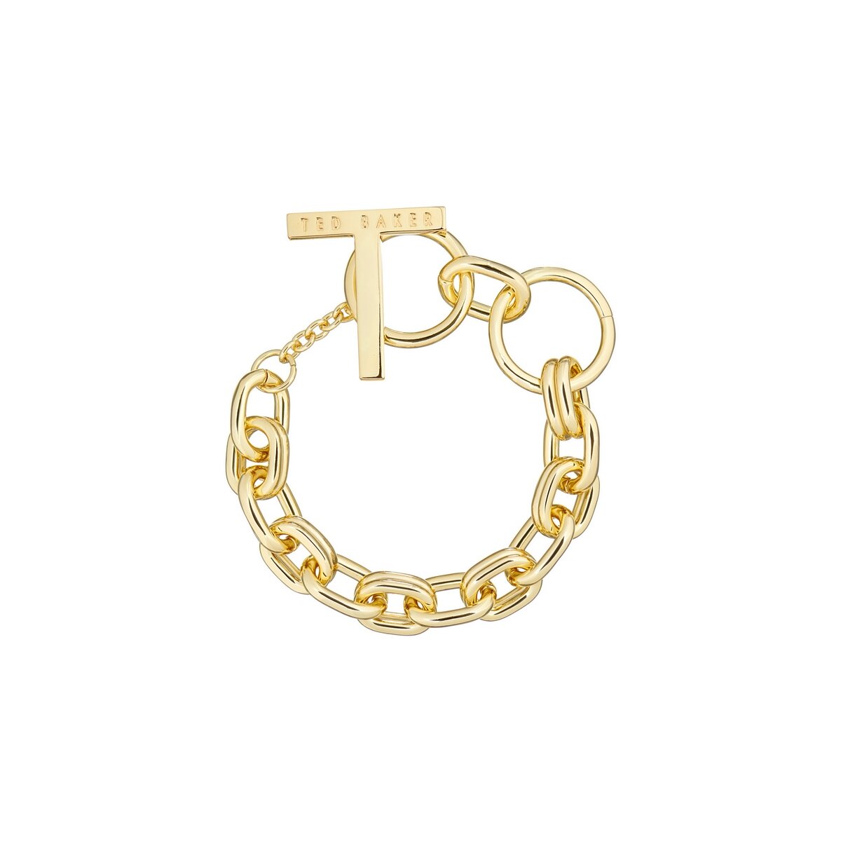 Ted Baker Tee Chain Bracelet Gold Bracelet