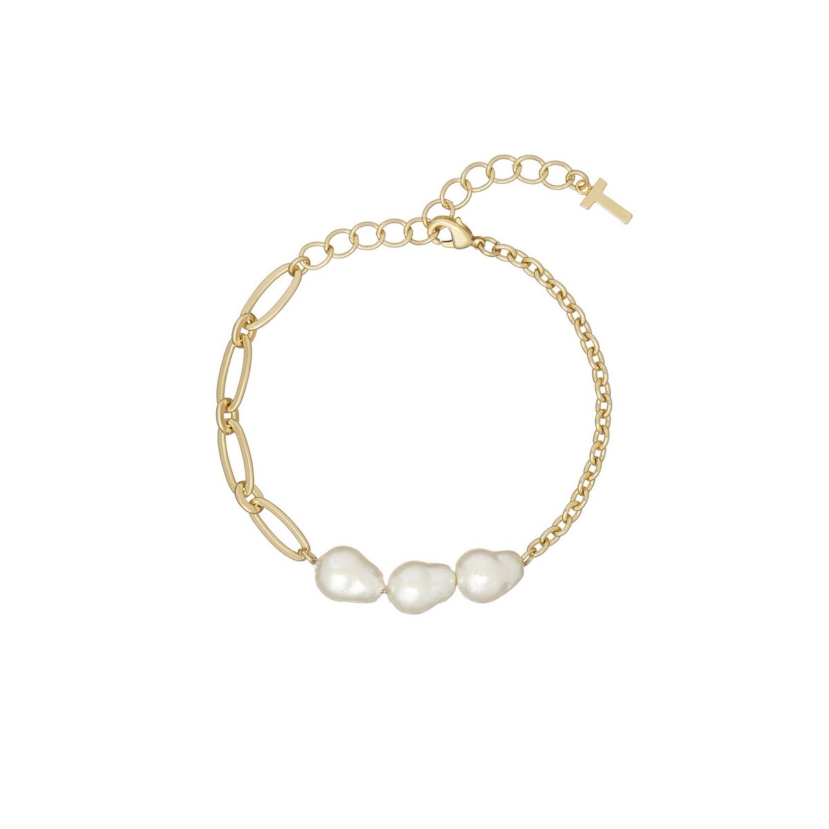 Ted Baker Peresha Gold Pearl Bracelet