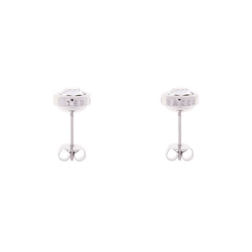 Ted Baker Sina Crystal Stud Earrings In Silver