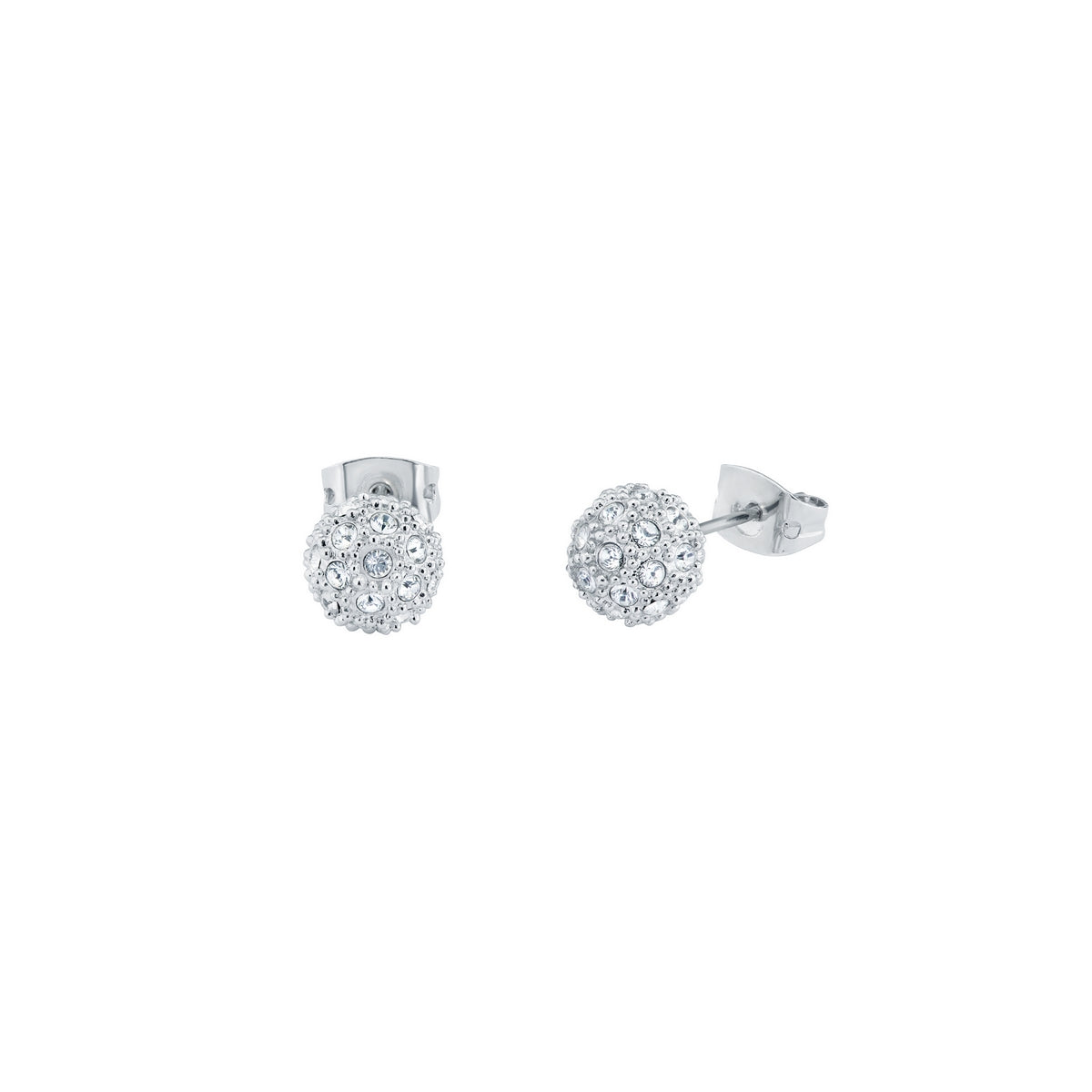 Ted Baker Pavly Pav? Ball Stud Earrings In Silver