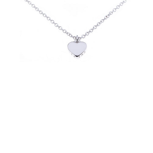 Ted Baker Hara Tiny Heart Pendant In Silver