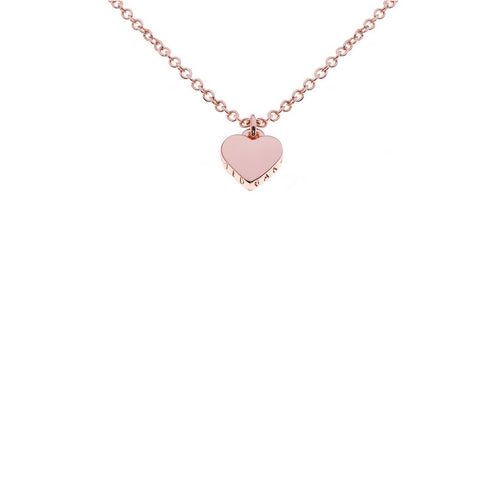 Ted Baker Hara Tiny Heart Pendant In Rose