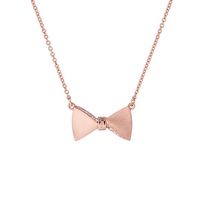 Ted Baker Tessla Crystal Tux Bow In Rose