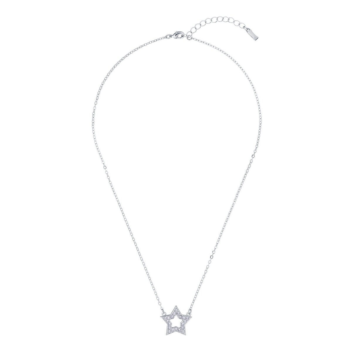 Ted Baker Shakara Enchanted Star Pendant In Silver