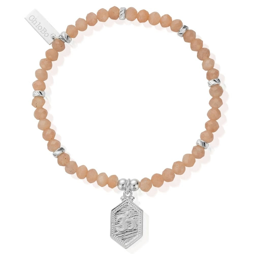 Tranquil Om Chlobo Bracelet In Silver