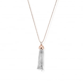 Chlobo Tassle Drop Rose Pendant