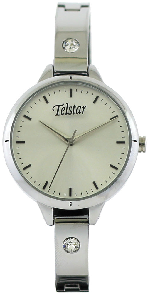 Ladies Stainless Steel Chamonix White Dial Telstar