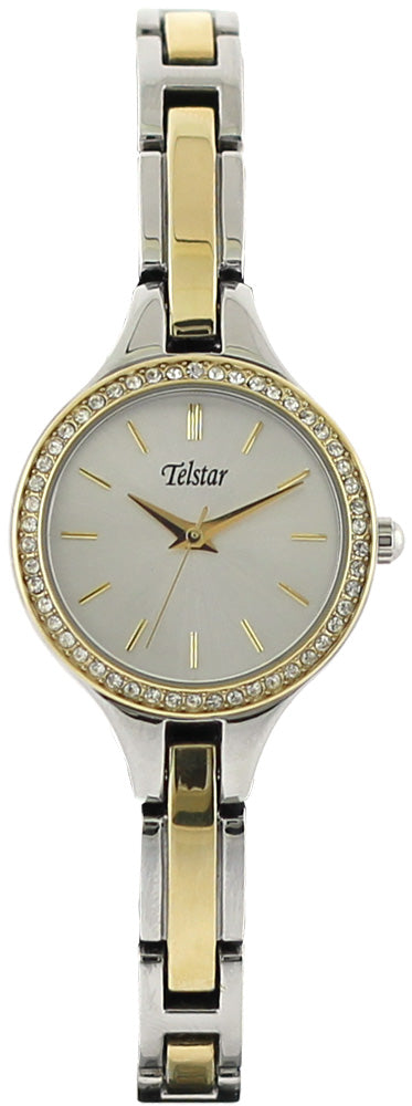 Ladies Mixed Bracelet Paris Crystal Telstar Watch