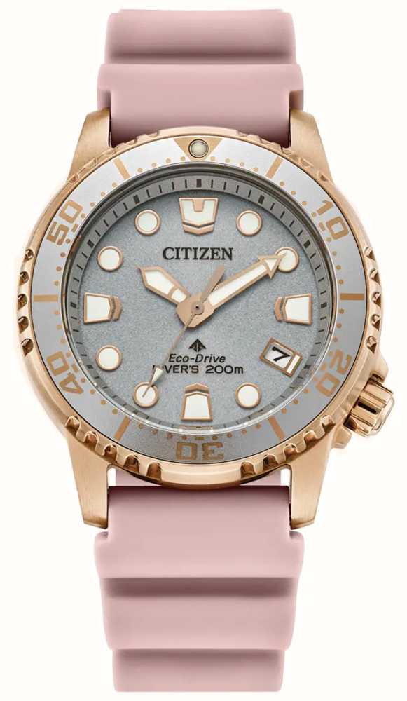 LRGS CITIZEN PROMASTER RD SIL DT PNK