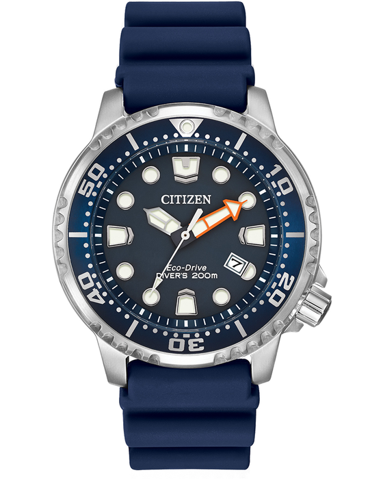 Stainless Steel Blue Dial Promaster Diver Citizen Watch