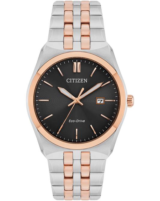 Gents Stainless Steel Rose Eco Drive Corso Citizen Watch