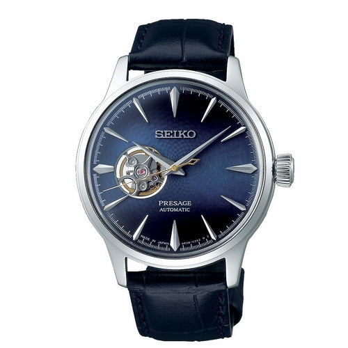 Gents Stainless Steel Presage Seiko Strap Watch