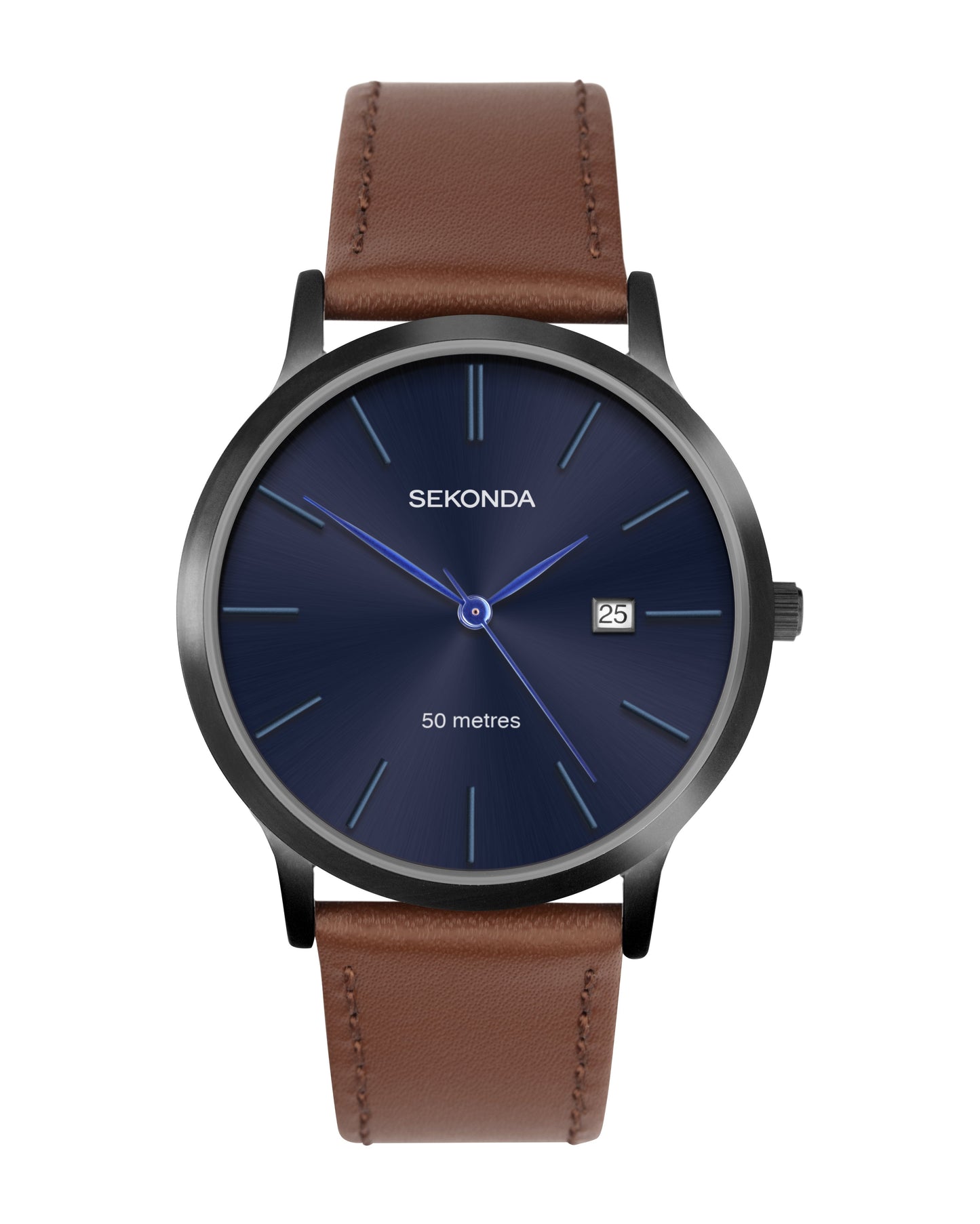 Gents Stainless Steel Sekonda Strap Watch