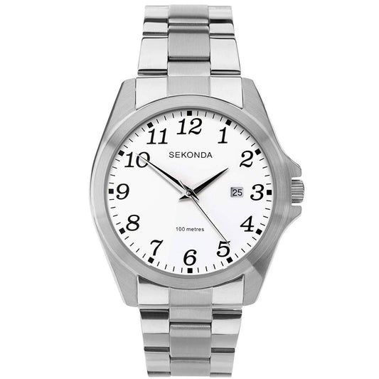 Gents Stainless Steel Bracelet Sekonda Watch