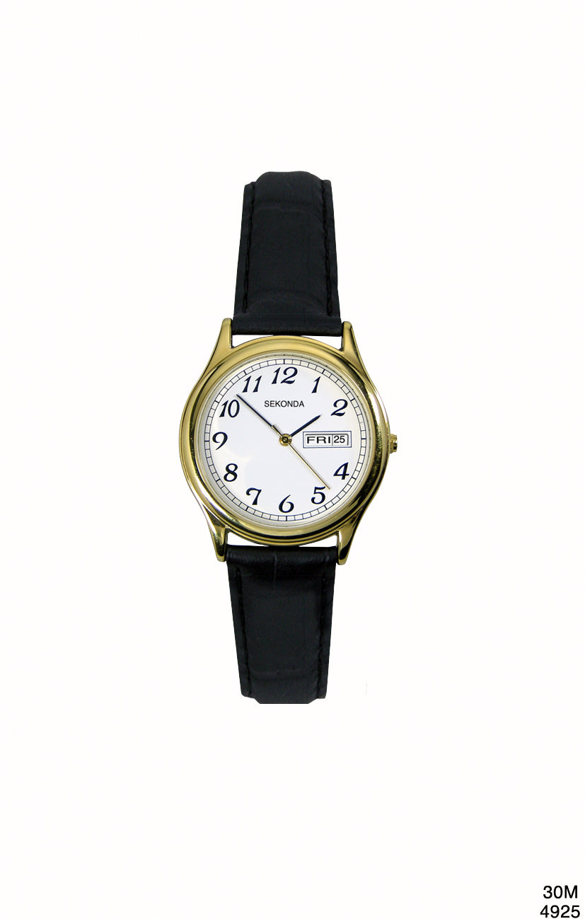 Ladies Rolled Gold Sekonda Strap Watch