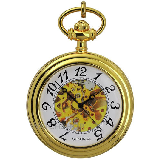 Rolled Gold Sekonda Pocket Watch