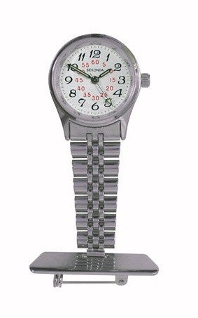 Stainless Steel Sekonda Nurses Fob Watch