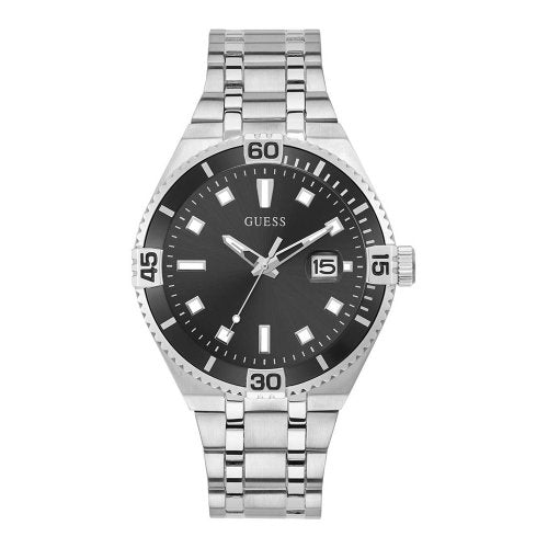 Gents Stainless Steel Guess Premier Watch