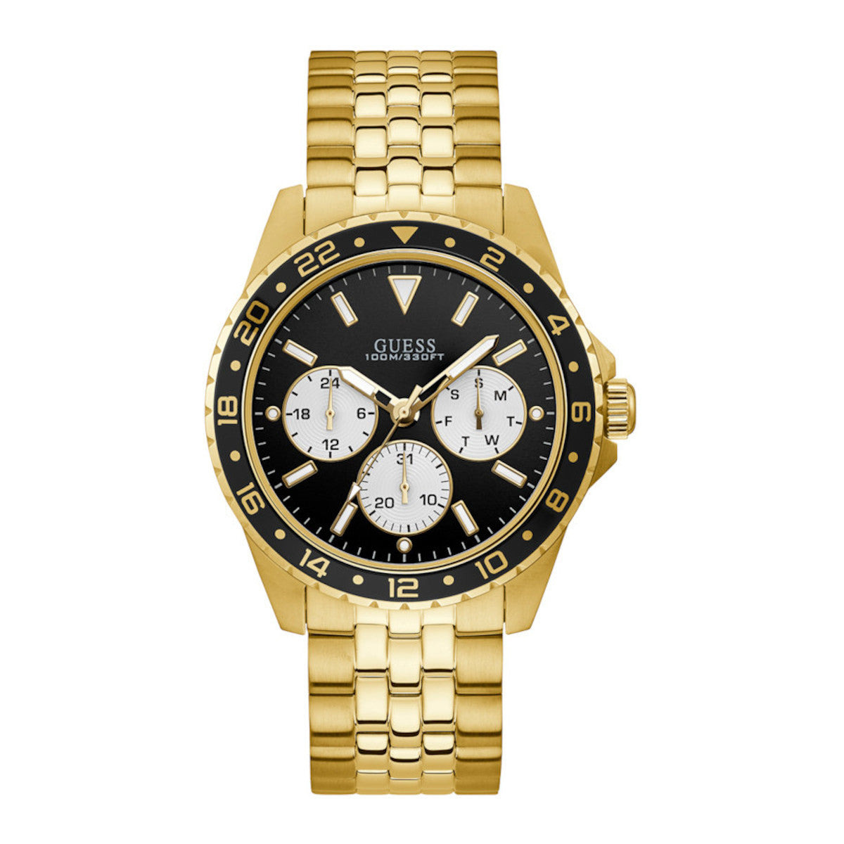 Gents Rolled Gold Guess Odyssey Watch