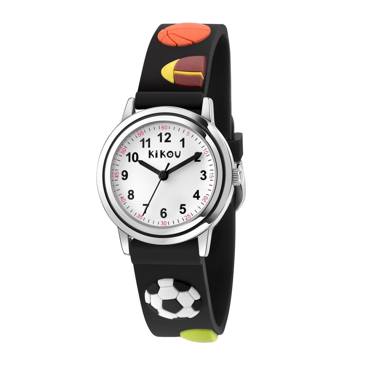 Kikou Kids Sport Watch With Plastic Strap