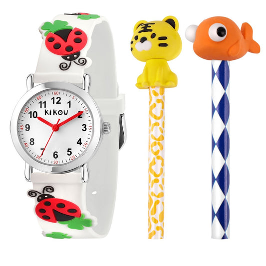 Kikou Kids Watch With Ladybirds