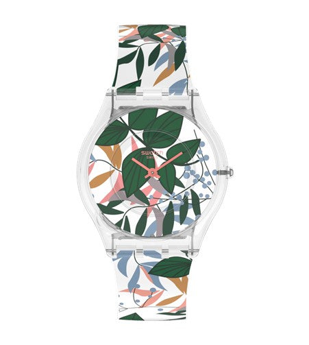 Leaves Jungle Swatch Watch