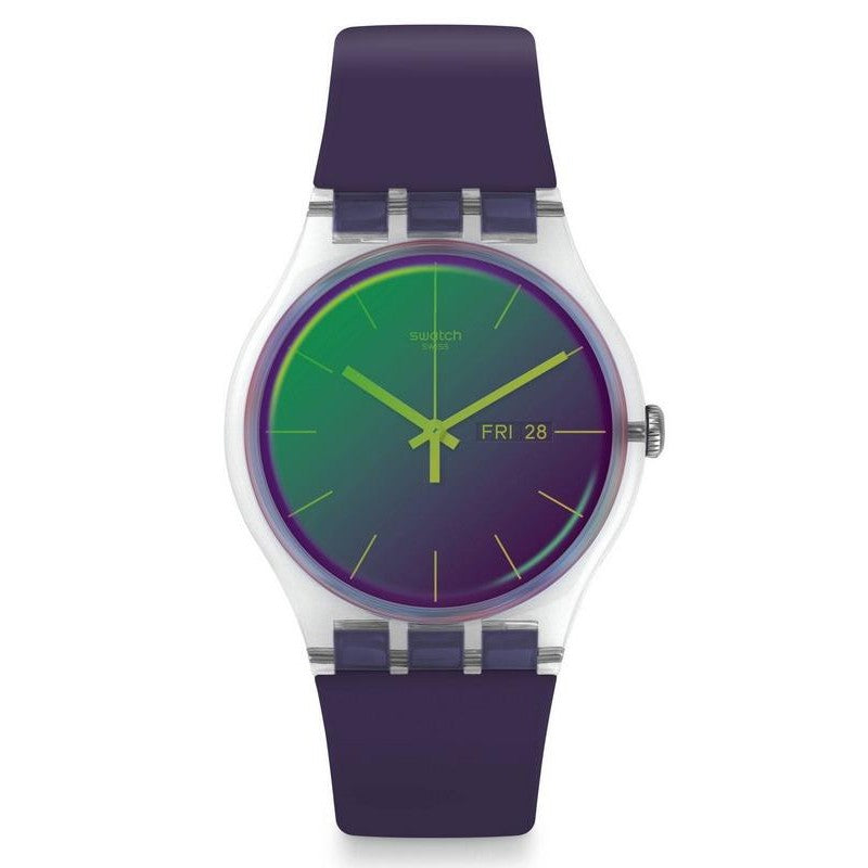 Swatch Polapurple Watch