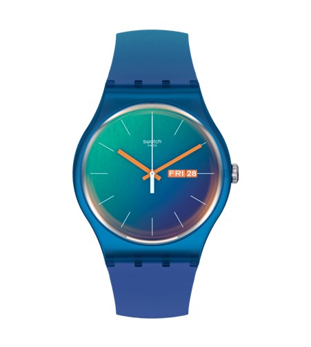 Swatch Fade To Teal Watch