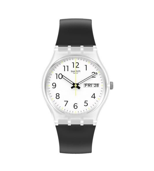 Swatch Rinse Repeat Black Watch