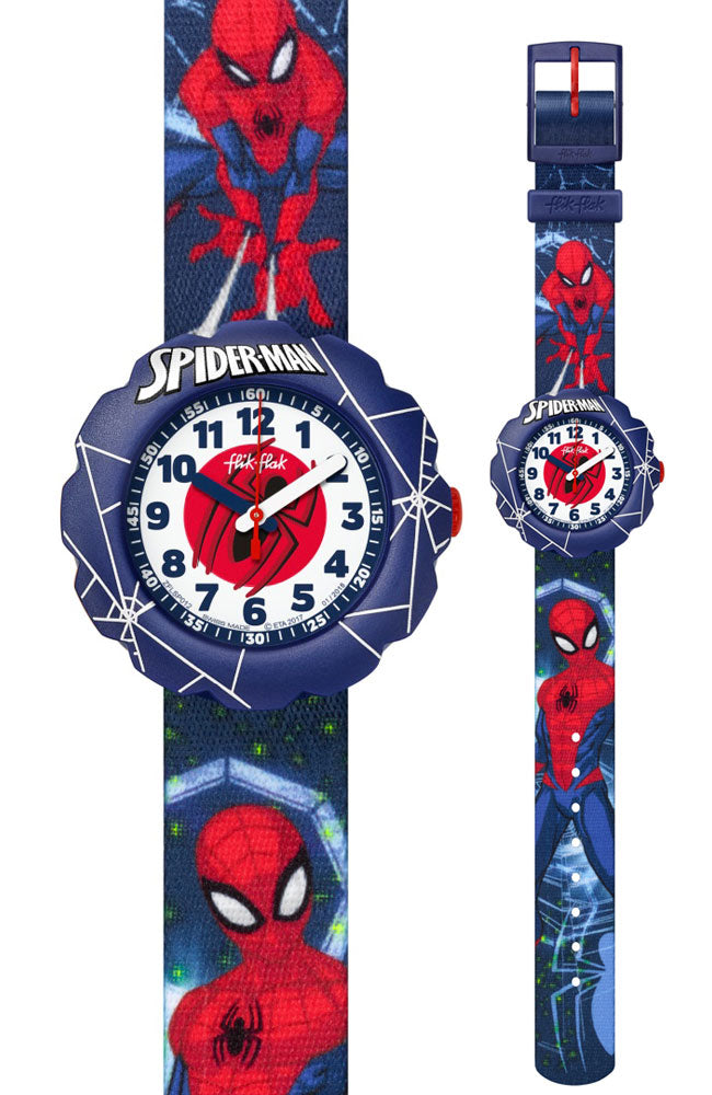 Spiderman In Action Flik Flak