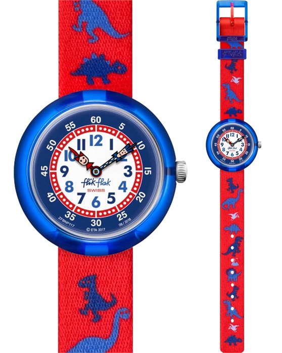 Dinosauritos Flik Flak Watch