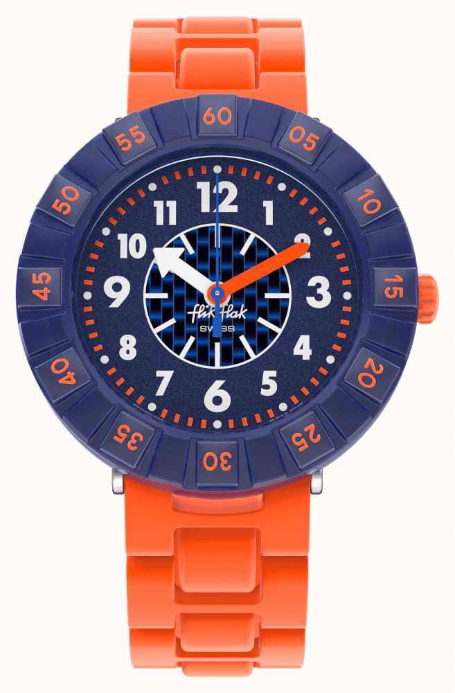 Flik Flak Orangebrick Kids Watch
