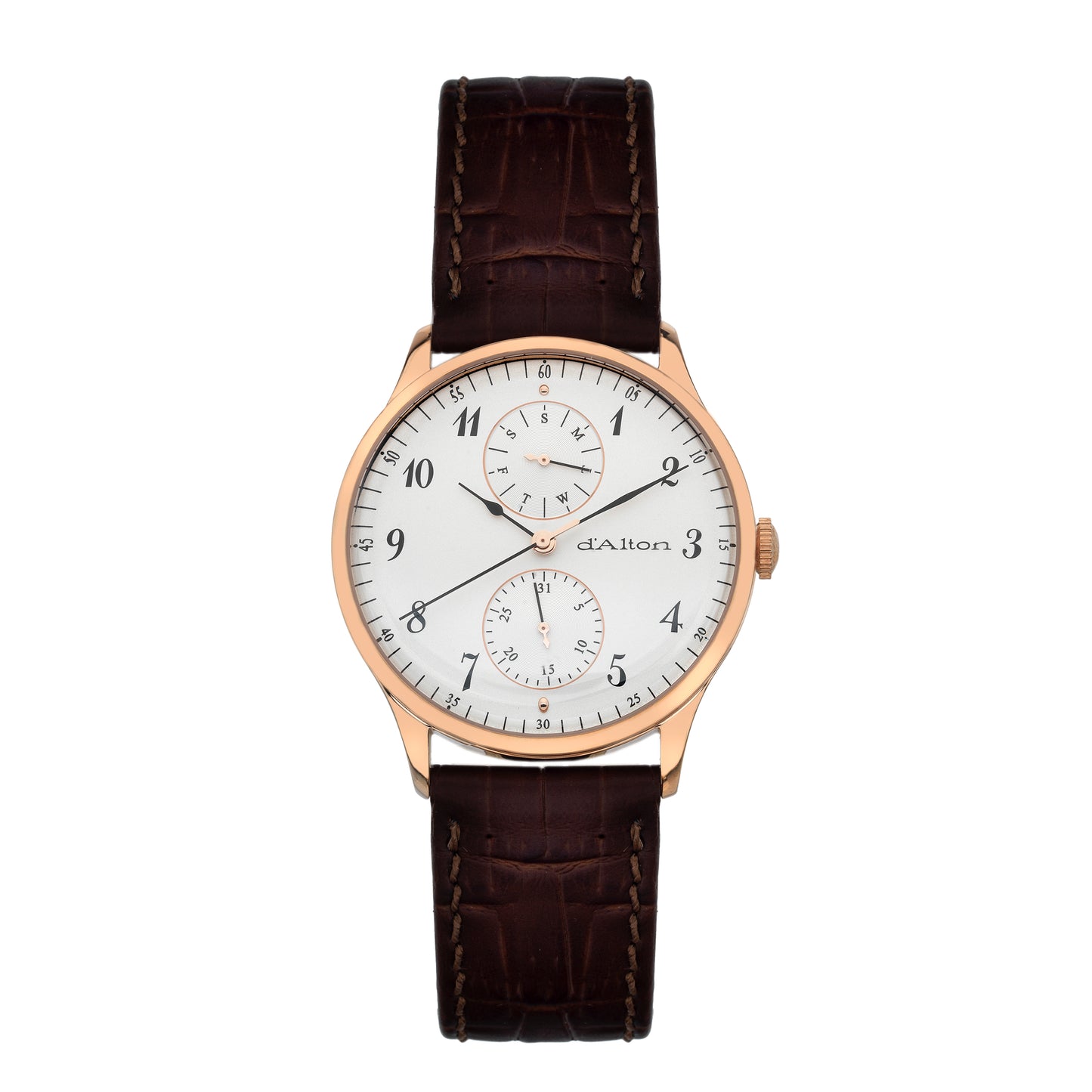 Gents Rolled Gold Dalton Strap Watch