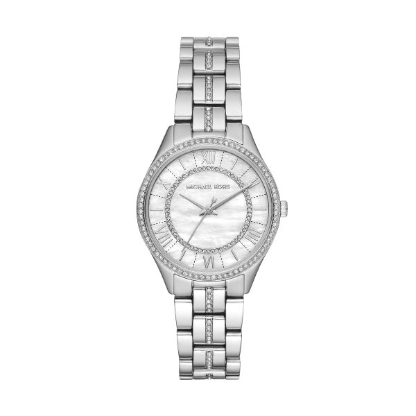 Ladies Stainless Steel Cubic Zirconia Lauryn Michael Kors Watch