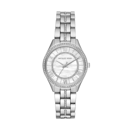 Ladies Stainless Steel Cubic Zirconia Lauryn Michael Kors Watch