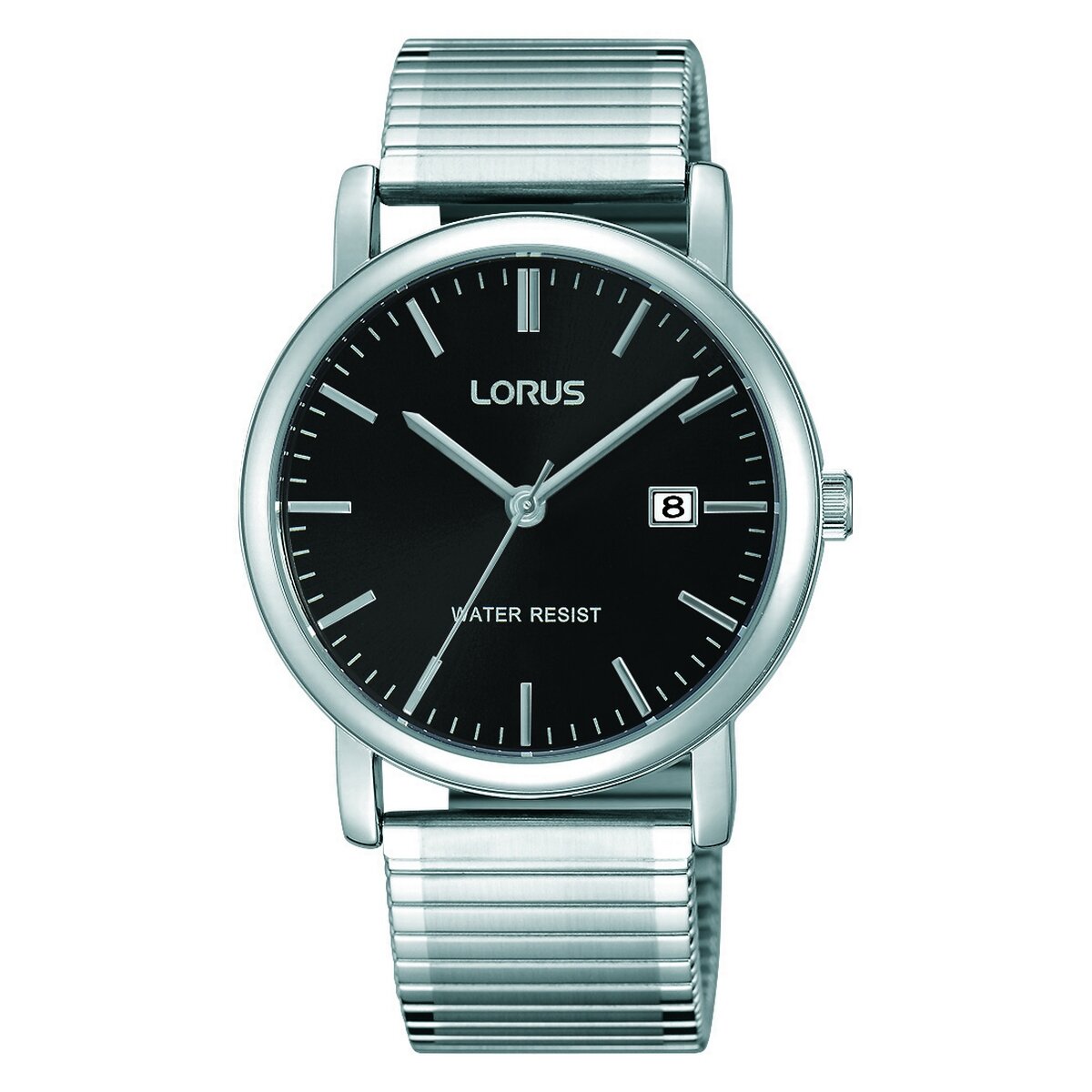 Gents Stainless Steel Expander Bracelet Lorus Watch