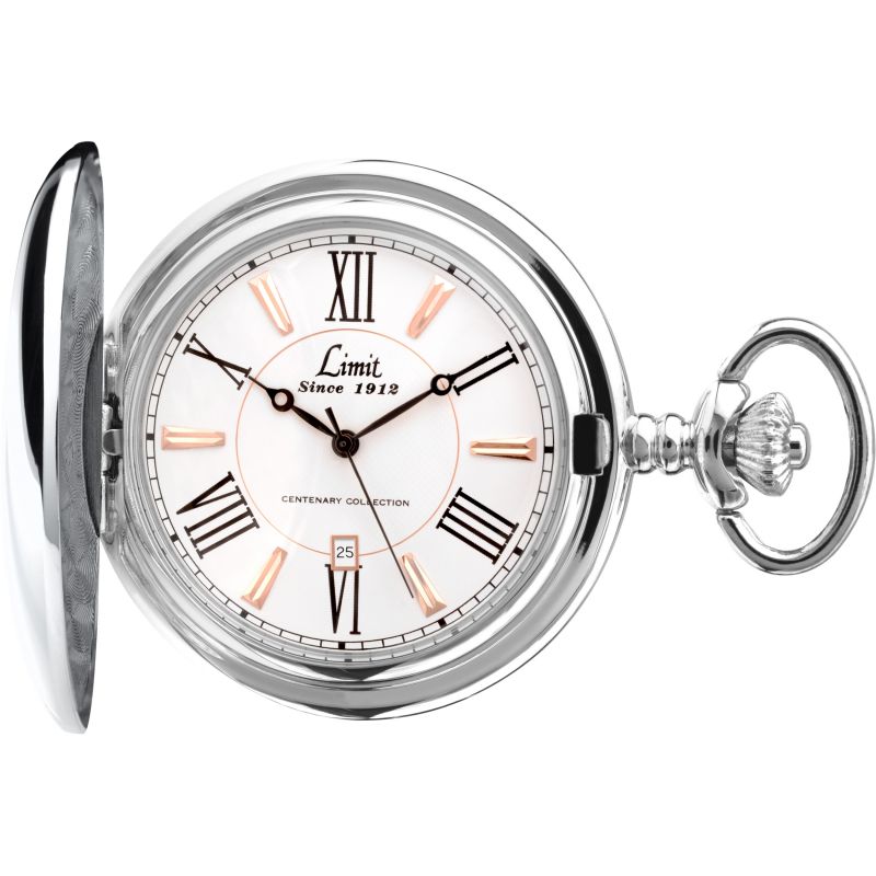 Stainless Steel Limit Pocket Watch