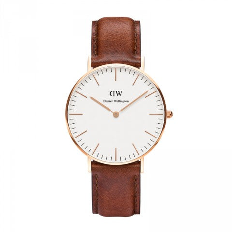 Classic St Mawes 36mm Rose Gold Daniel Wellington Watch