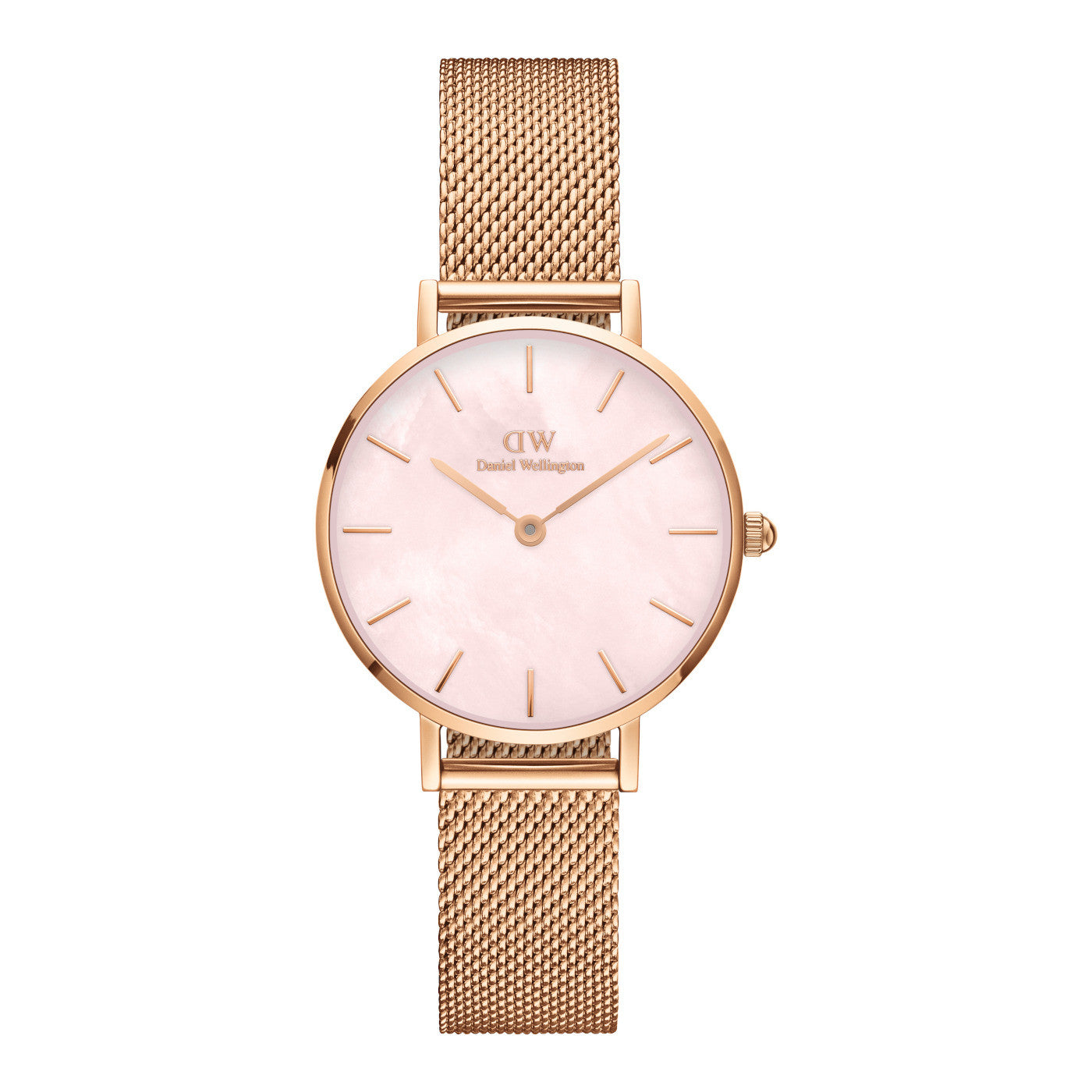 Ladies Daniel Wellington Petite Melrose Pearl Watch