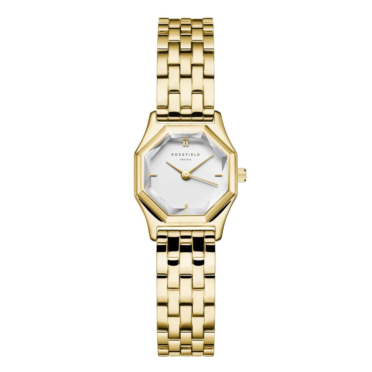 Ladies Rolled Gold Rosefied 'The Gemme' Watch