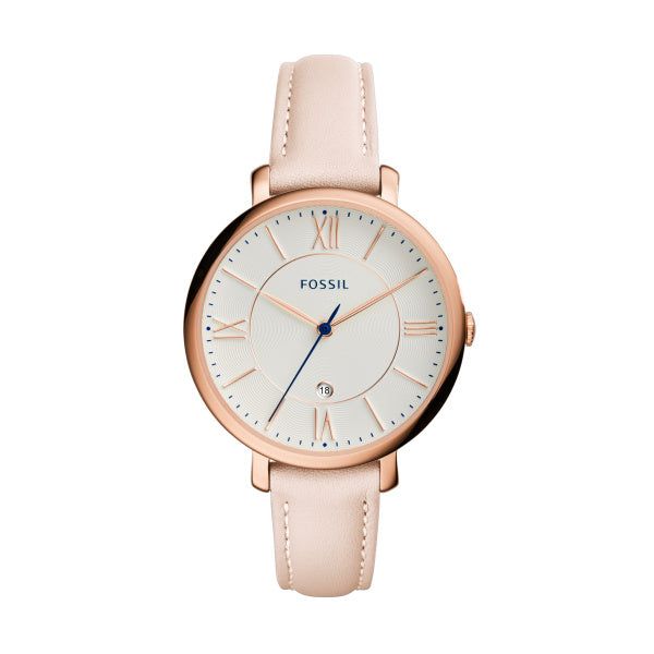Ladies Strap Jacqueline Fossil Watch In Rose