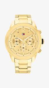 Gents Tommy Hilfiger Gold Chronograph Watch