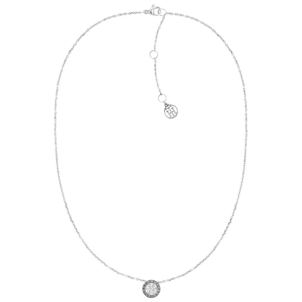 Tommy Hilfiger Silver Plated Cubic Zirconia Necklet
