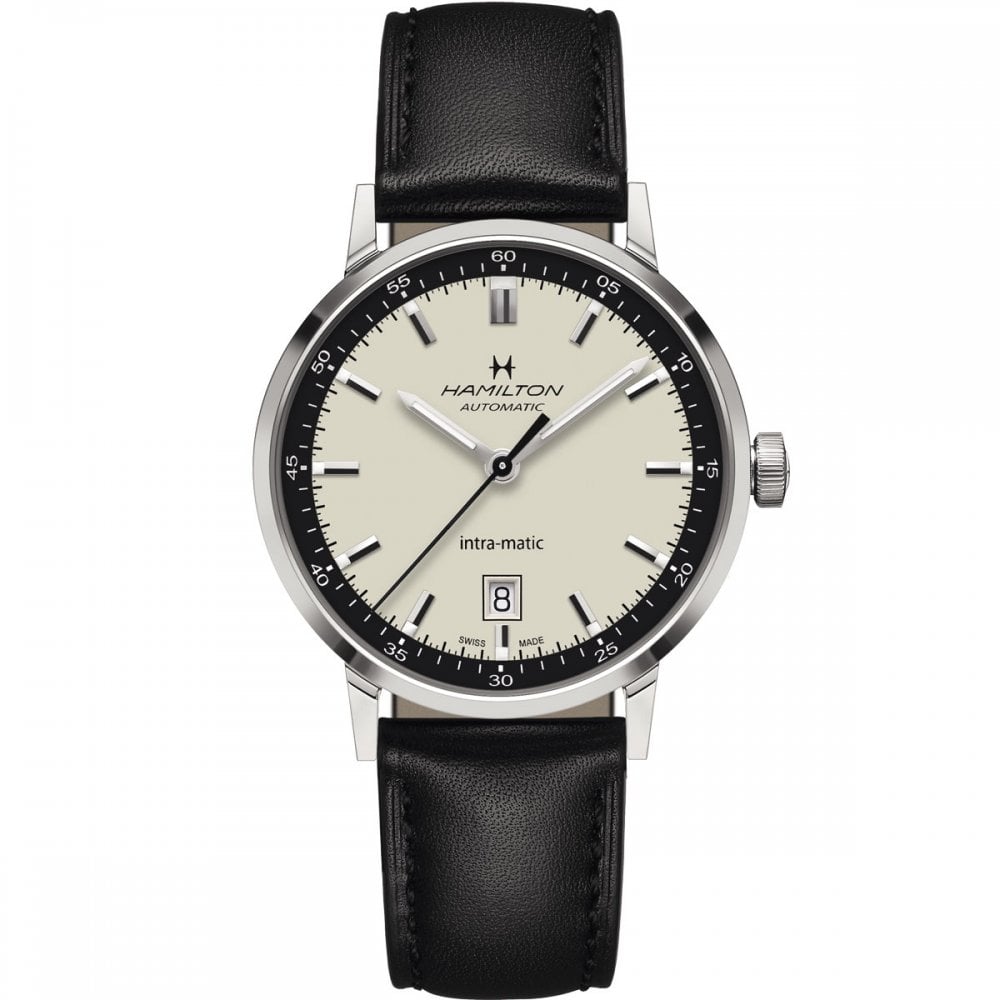 Gents Stainless Steel American Classic Hamilton Strap Watch