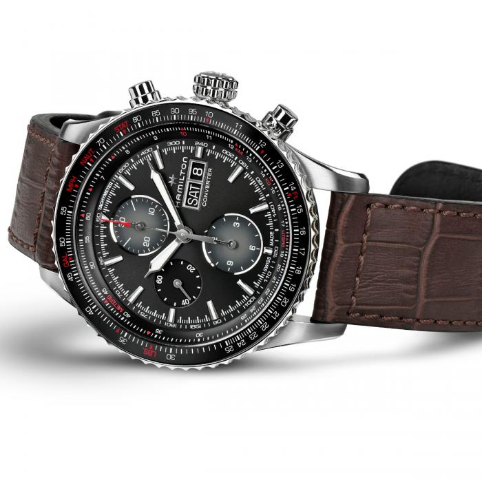 Hamilton Khaki Aviation Converter Auto Black Dial