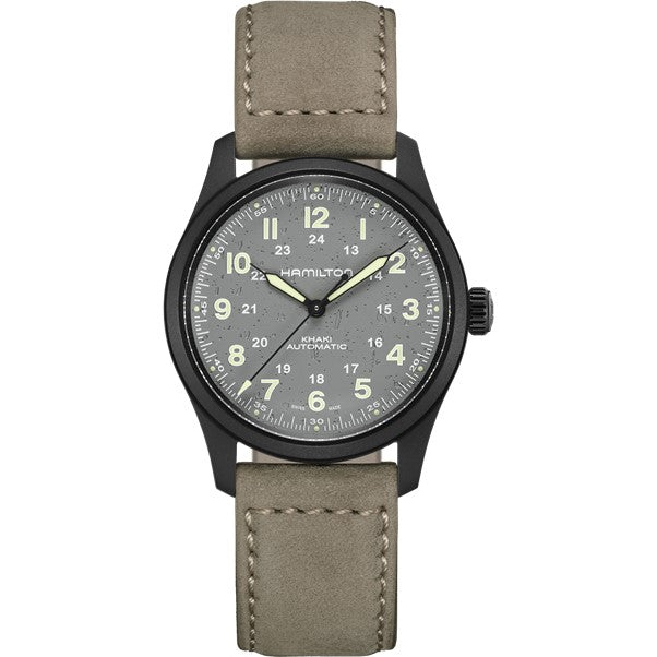Gents Hamilton Khaki Field Titanium Automatic Watch