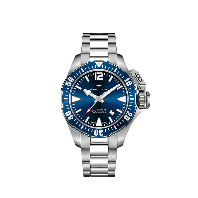 Gents Stainless Steel Hamilton Automatic Bracelet Watch