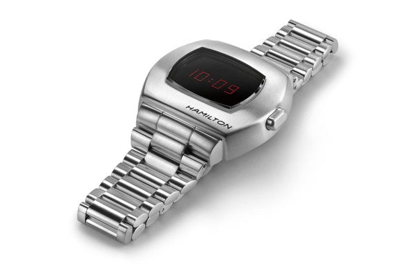 Gents Stainless Steel Bracelet Psr Hamilton Watch