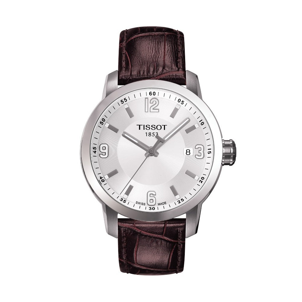 Gents Stainless Steel Tissot Prc200 Watch