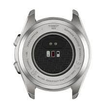 Gents Tissot T-Touch Solal Blue Silicone Strap Watch